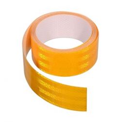 Samolepící páska reflexní 5cm žlutá, 5m