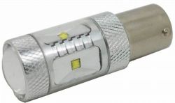 Žárovka CREE LED BA15s 12-24V, 30W (6x5W) bílá
