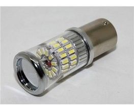 Žártovka TURBO LED 12-24V s paticí BA15s, 48W červená