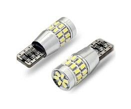 Žárovka LED T10 bílá, 12V, 30LED/3014SMD