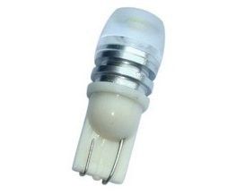 Žárovka LED T10 bílá, 12V, 1LED/1,5W