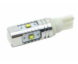 Žárovka CREE LED T10 12-24V, 25W (5x5W) bílá