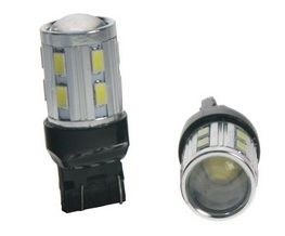 Žárovka CREE LED T20 (7443) bílá, 12SMD Samsung + 3W Osram 10-30V