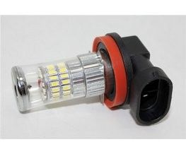 Žárovka TURBO LED 12-24V s paticí H10, 48W bílá