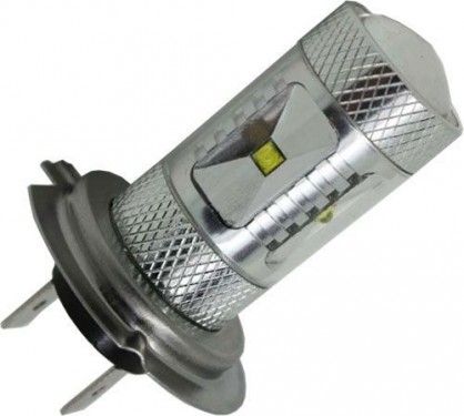 Žárovka LED H7 10-30V, bílá, 6xLED CREE XP-E