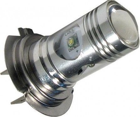 Žárovka LED H7-5xCree, 11-30V, bílá