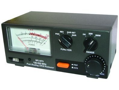 MFJ-873 MĚŘIČ SWR/WATTMETR 125-525MHz, 200/20/5W