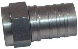 F zástrčka(m) kabelová krimpovací, na kabel prům. 6,8mm (H125 BELDEN)