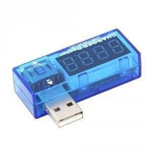 USB doktor, Voltmetr a Ampérmetr 3-7,5VDC, 0-3ADC