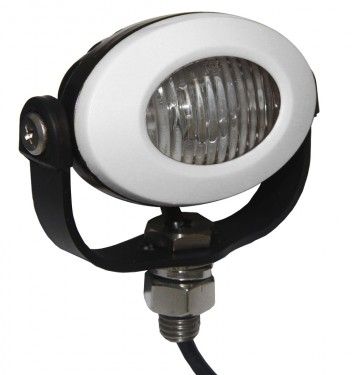 PROFI LED výstražné světlo 12-24V 3x3W bílý ECE R65 92x65mm