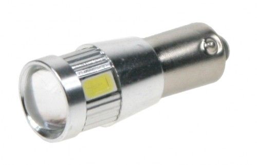 Žárovka LED BA9s bílá, 12-24V, 6LED/5730SMD