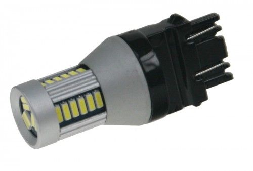 Žárovka LED T20 (3157) bílá, 12-24V, 30LED/4014SMD