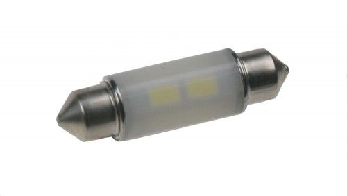 Žárovka LED sufit (39mm) bílá, 12V, 3D 1,5W