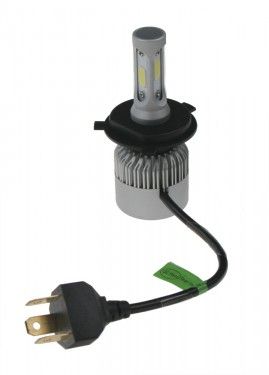 Žárovka COB LED H4 bílá, 9-32V, 8000LM, IP65