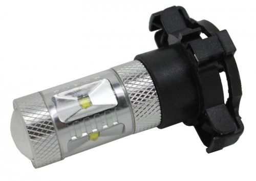 Žárovka LED PY24W bílá, 12-24V, 30W (6x5W)