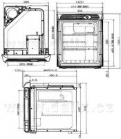 Kompresorová mobilní chladnička / autolednice ENGEL CK-47 (ENGEL SB-47E) 12/24V