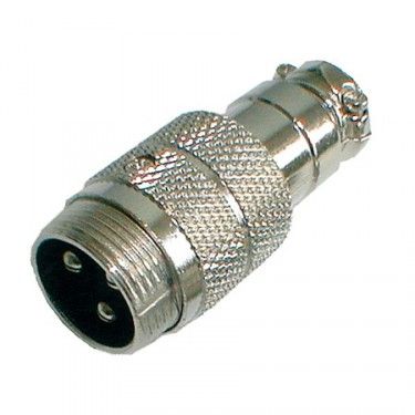Konektor MIC kabel kov 3PIN šroubovací