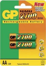 Nabíjecí baterie GP NiMH 2700 mAh R6 (AA, tužka)