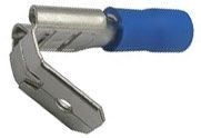 Faston-rozvaděč 6,3mm modrý pro kabel 1,5-2,5mm2