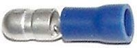 Konektor KOLĺK 4mm modrý, kabel 1,5-2,5mm2