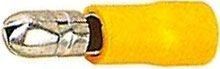 Konektor KOLĺK 5mm žlutý, kabel 4-6mm2