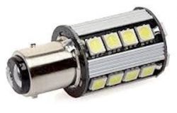 Žárovka LED BaY15D 10-30V/5W bílá, brzdová/obrysová, CANBUS
