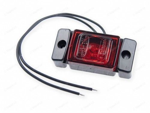Poziční světlo W60 (280) zadní červené LED