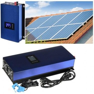 Solární elektrárna GridFree 2000: 2kW měnič s limiterem + 8x 285Wp solární panel