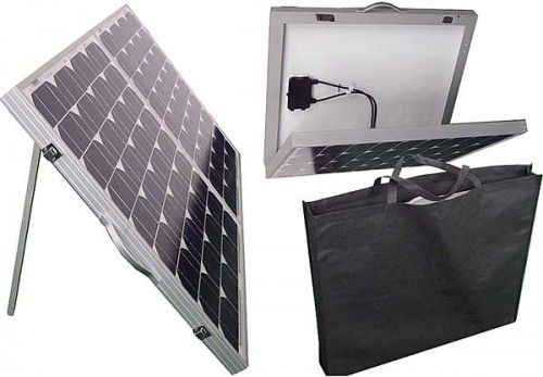 Fotovoltaický solární panel 2 x 12V/40W/2,27A (NETC-F80M) 40Wp - skládací