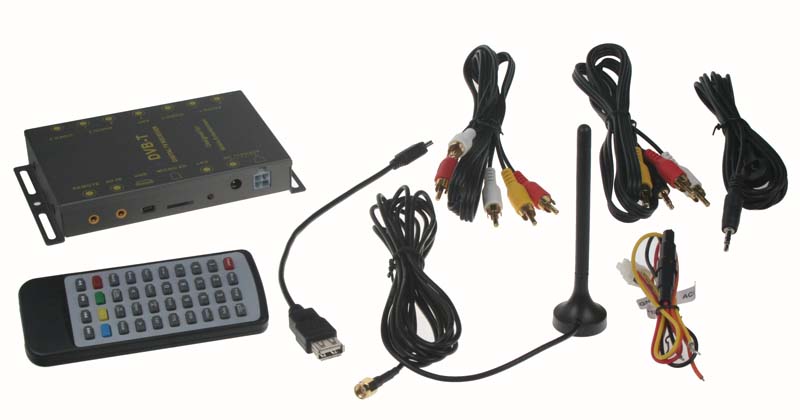 DVB-T digitální tuner s USB/microSD+ magnetická prutová anténa