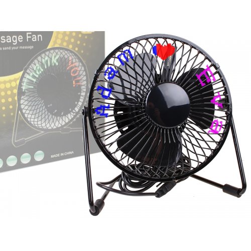 Ventilátor RGB Messenger 5V