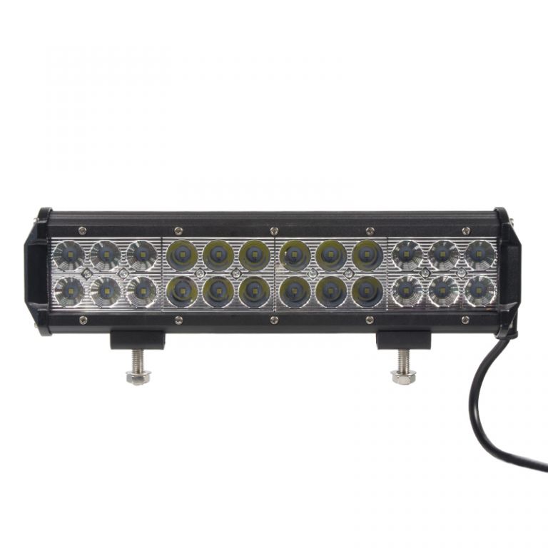 LED světlo 10-30V, 24x3W, rozptýlený + bodový paprsek, 300x80x65mm