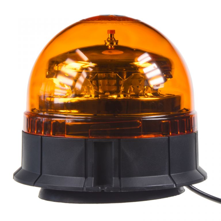 PROFI LED maják 12-24V 12x3W oranžový, magnet, ECE R65
