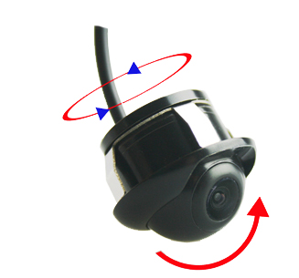 Kamera CCD zavrtávací PAL přední / zadní