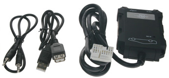Connects2 - ovládání USB zařízení OEM rádiem Honda/AUX vstup