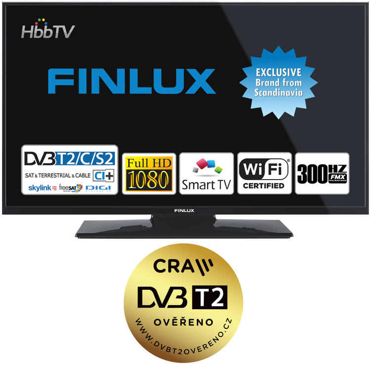 Finlux TV39FFC5660 - T2 SAT HBB TV WIFI