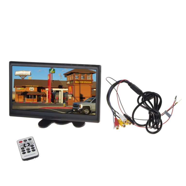 LCD monitor 9,3" na palubní desku s HDMI / USB