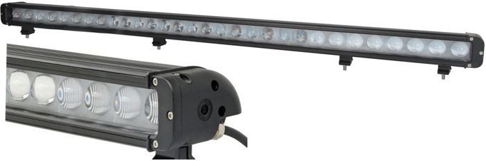 Pracovní světlo LED rampa 10-30V/240W combo s čočkami 4D, l100cm