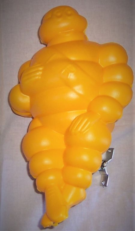 Figurka Michelin svítící - střední žlutá