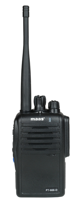MAAS PT-666-D PMR-446 digitální / analogová rádiostanice