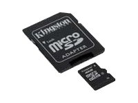 Kingston - Paměťová karta flash ( adaptér microSDHC - SD zahrnuto ) - 16 GB - Class 10 - m