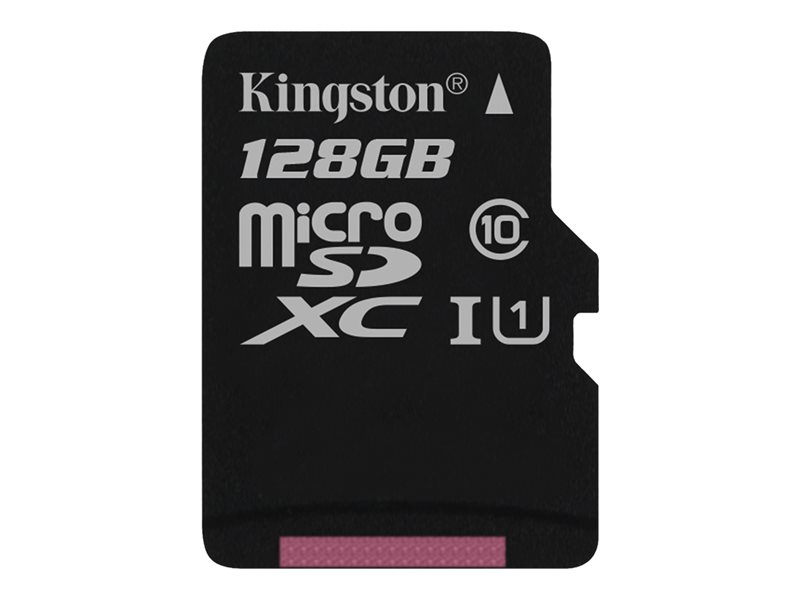 KINGSTON, 128GB microSDXC Canvas Select 80R CL10