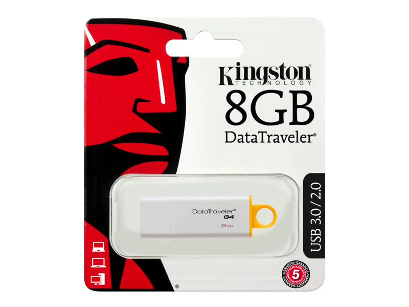 Kingston DataTraveler G4 - Jednotka USB flash - 8 GB