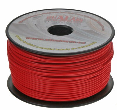 Kabel 1mm, červený