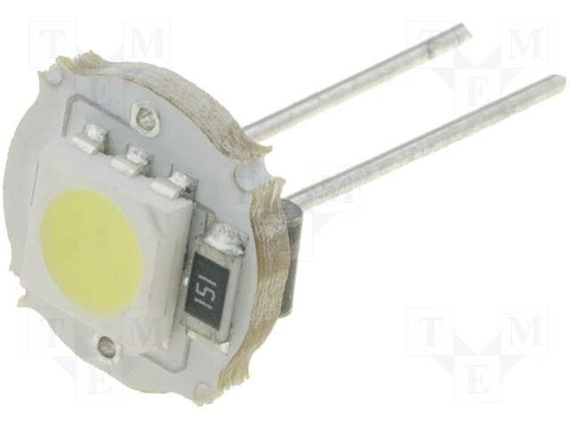 Modul LED; 240mW; G4; bílá; 16lm; 12VDC