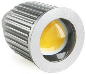 Žárovka LED GU10-COB , teplá bílá,230V/7W, stmívatelná