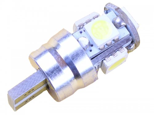 Žárovka LED 24V T10-WG-5 LED studená bílá CANBUS