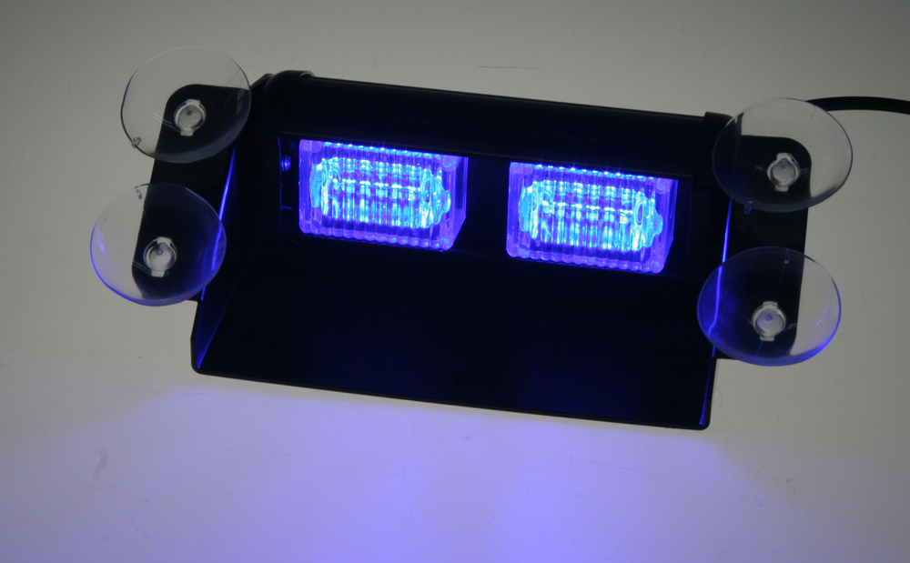 PREDATOR LED vnitřní, 6 x LED 1W, 12V, modrý