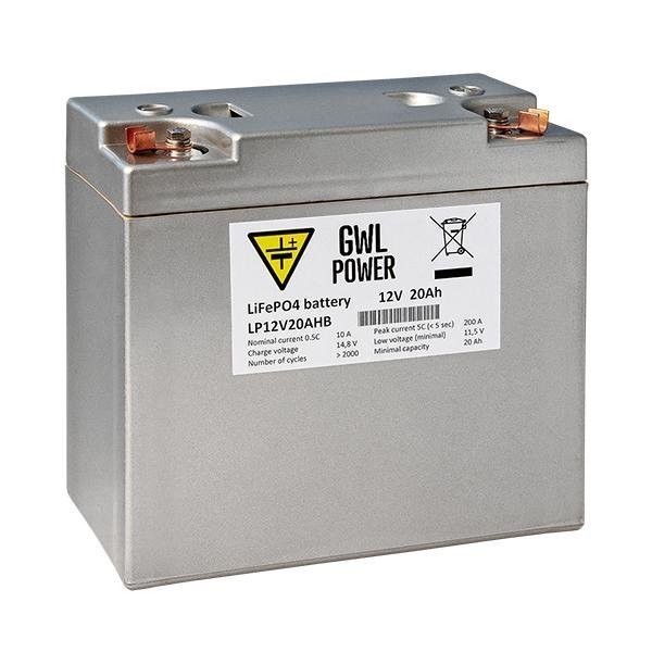 Lithium Battery LiFePO4 (12V/20Ah)