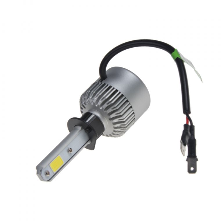 Žárovky COB LED H1 bílá, 9-32V, 8000LM, IP65